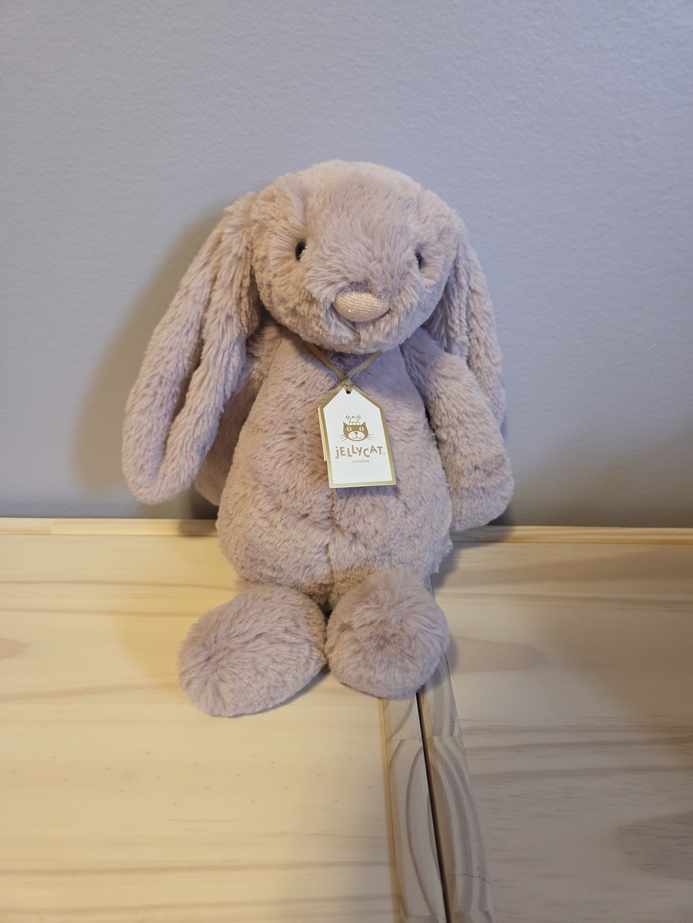 Jellycat Bashful Luxe Bunny Rosa